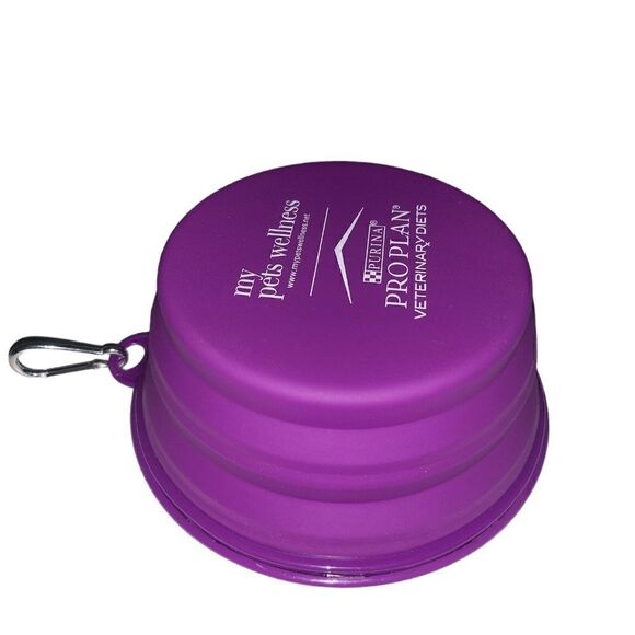 Purina Pro Plan Pet Bowl Purple 7 in. - Picture 2 of 3